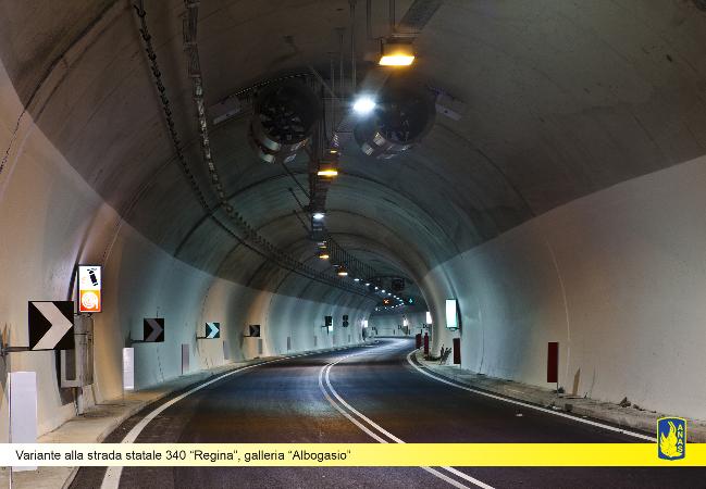 Variante alla strada statale 340 Regina - galleria Albogasio