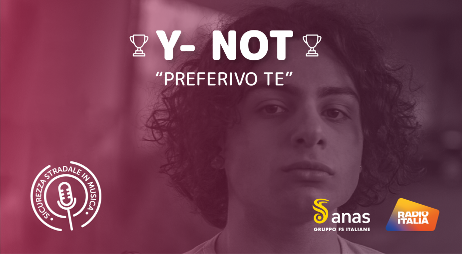  “Sicurezza stradale in musica”: il cantautore Y-noT vince la 3° edizione del contest musicale promosso da Anas e Radio Italia 