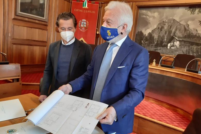 Anas: la casa cantoniera di Acquabona sede della Fondazione Dolomiti Unesco