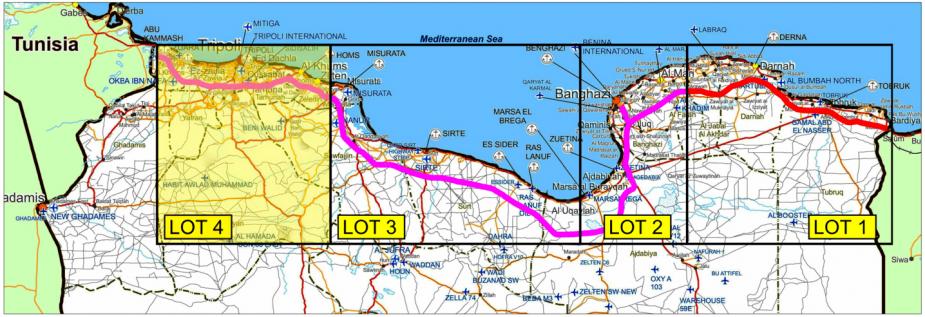 Anas riavvia lavori per autostrada costiera Libia 
