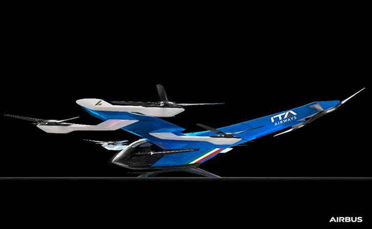 ITA Airways e Airbus siglano un protocollo di Intesa: arriva il "Taxi volante"