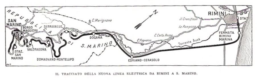 Linee ferroviarie storiche: al via recupero della Rimini-San Marino