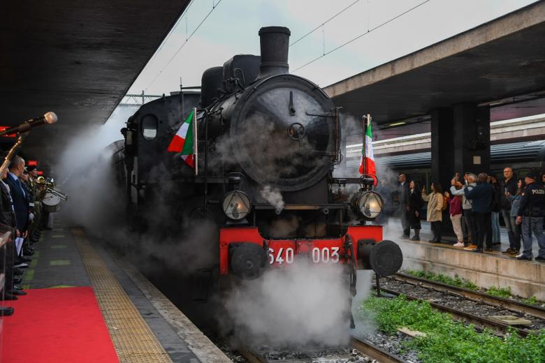 Milite ignoto: il treno della memoria conclude il suo viaggio a Roma