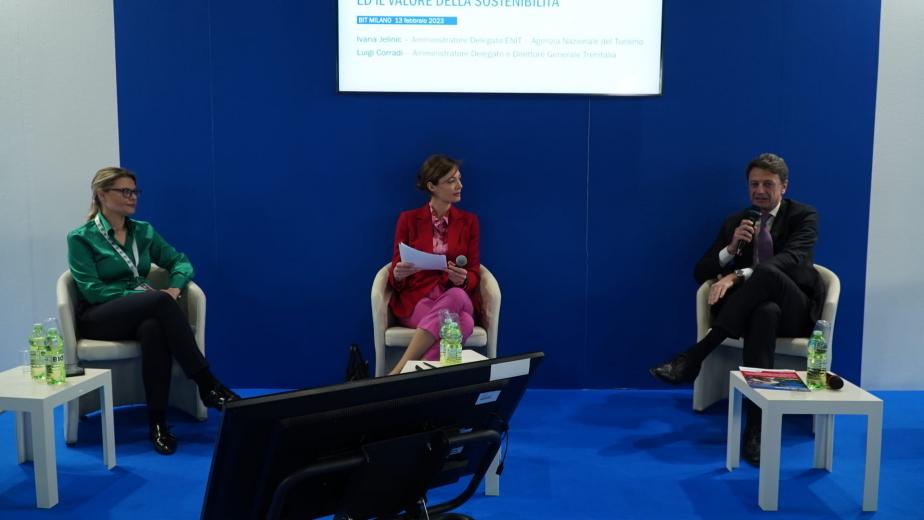 Ivana Jelinic, Eva Crosetta, Luigi Corradi (foto Gruppo FS)