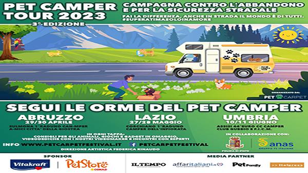 Pet Camper Tour 2023 (foto Pet Carpet)