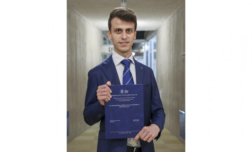 La comunicazione di Anas al centro di una tesi di laurea