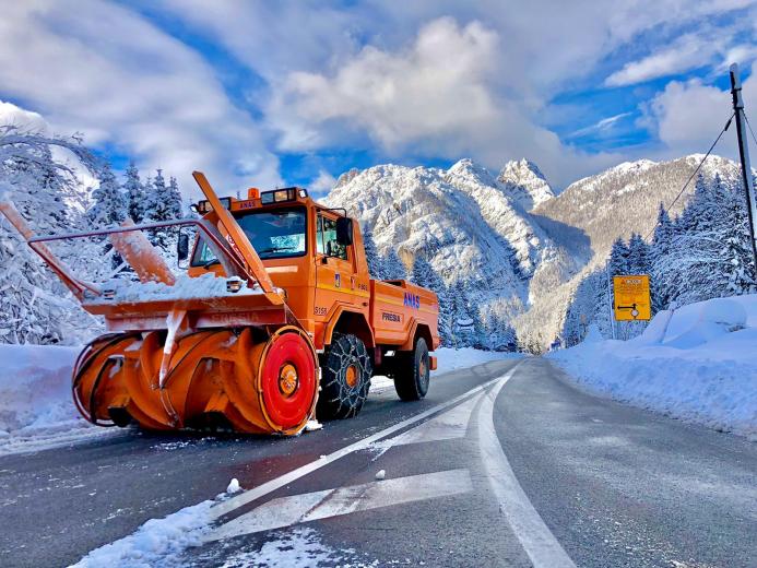 Avviato il Piano Neve 2025-2026: in campo 2.800 persone e 2.200 mezzi