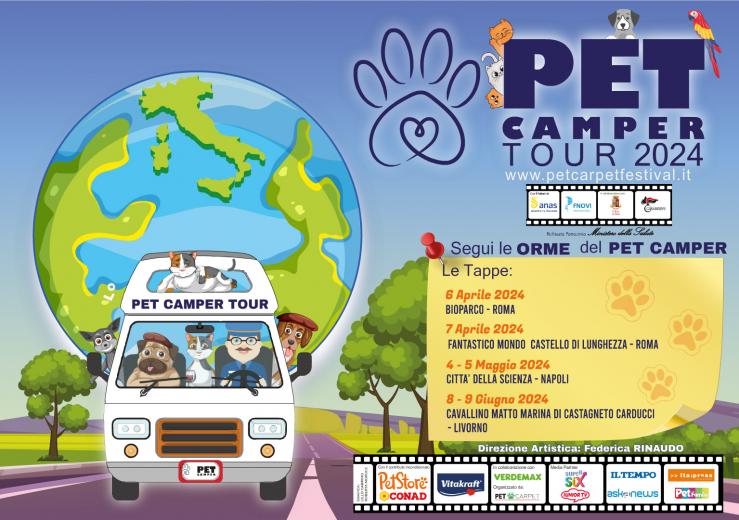 Pet Camper Tour 2024 (foto associazione Pet Carpet)