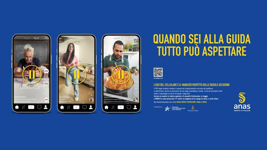 Quando sei alla guida tutto può aspettare