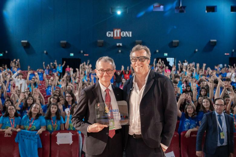 Premio spot sociale_Gabriele Muccino_Marco Ludovico (foto Anas)