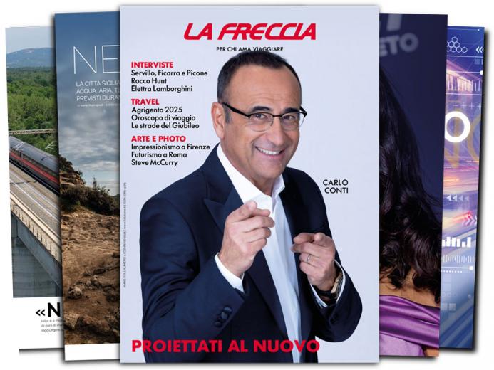 La Freccia di gennaio con Carlo Conti e il Piano strategico del Gruppo FS