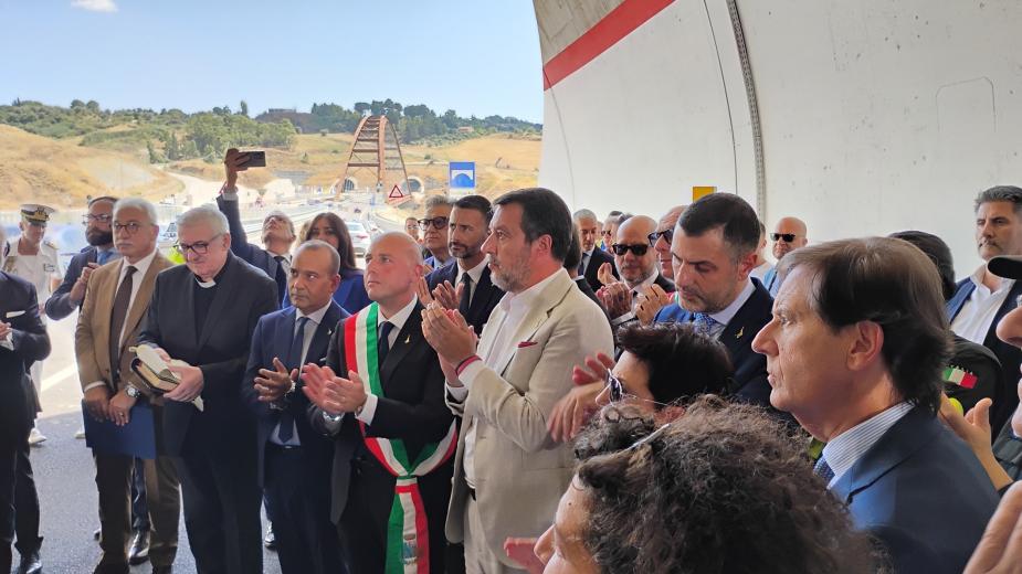 Inaugrazione Viadotto San Giuliano (foto Anas)
