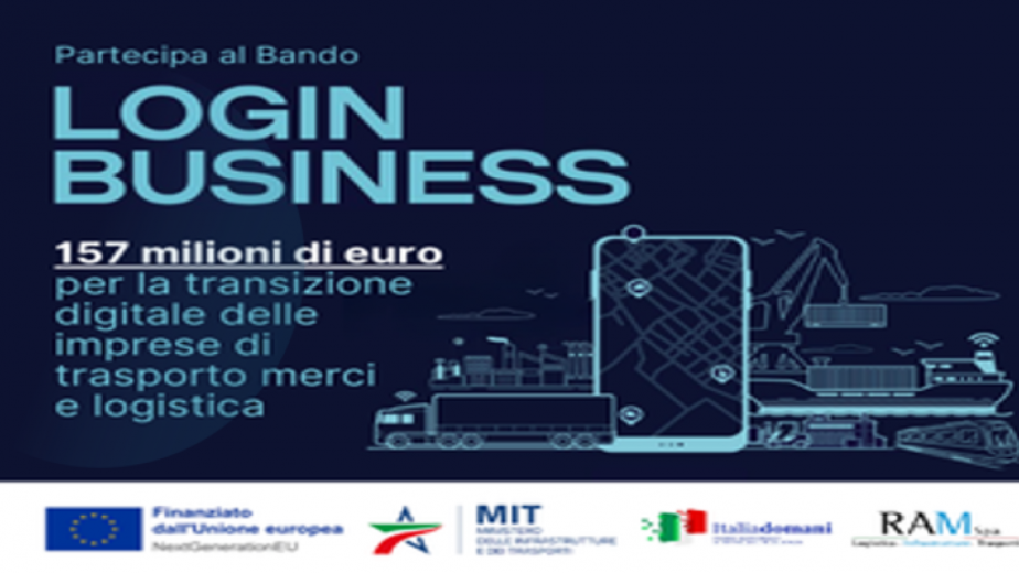 Bando LogIN Business: 157 milioni per il trasporto e la logistica