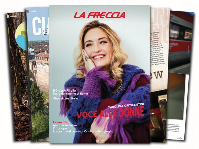 Cover La Freccia_ottobre 2025_Orizzontale (foto FS)