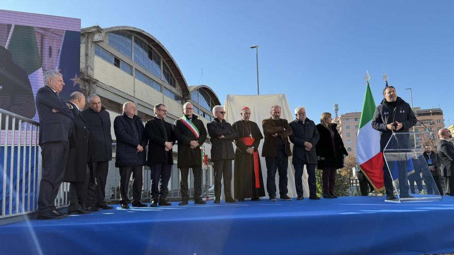 Il Ponte dell'Industria a Roma dedicato a San Francesco d'Assisi