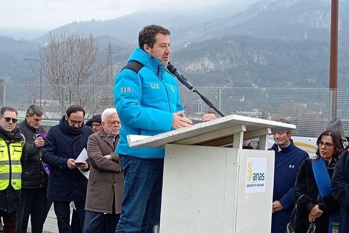 Ministro delle Infrastrutture e dei Trasporti Matteo Salvini