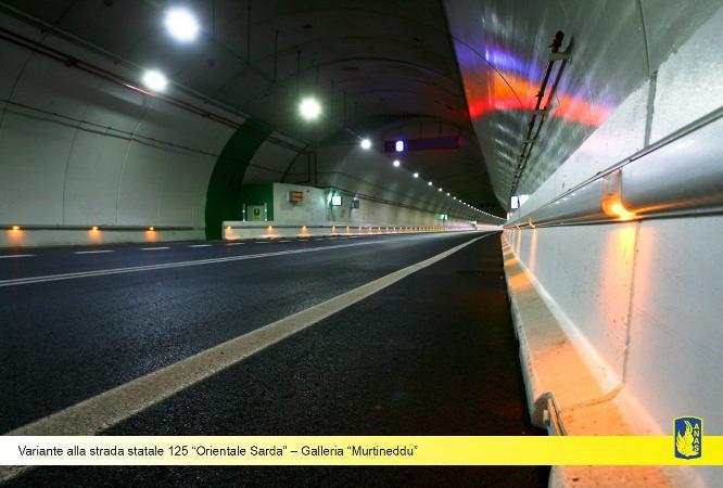 Variante alla strada statale 125 "Orientale Sarda". Galleria Murtineddu