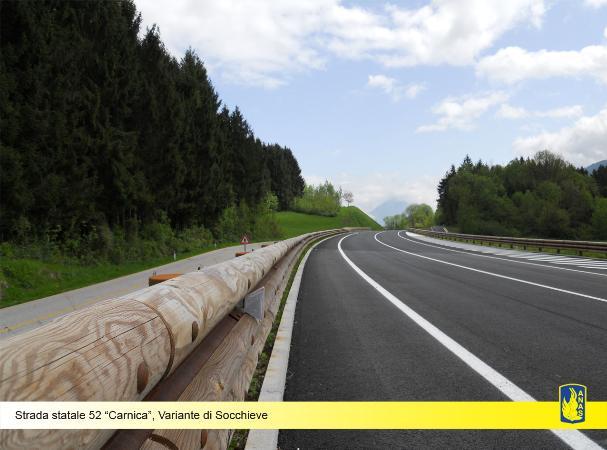 Strada statale 52 "Carnica", Variante di Socchieve 1
