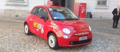 Car sharing Milano - Fiat enjoy
