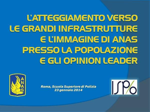 slide presentazione ricerca Ispo - 23 gennaio 2014