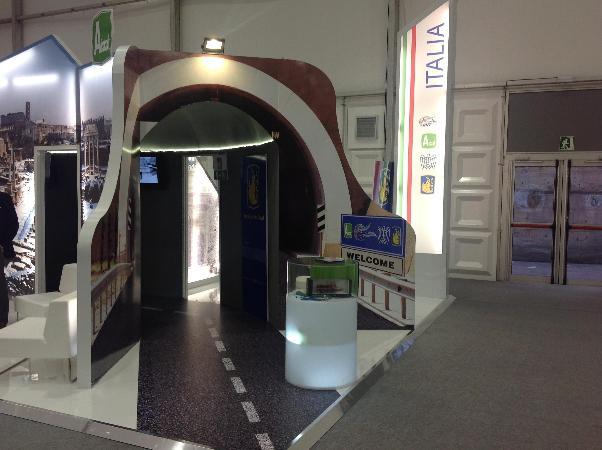 Congresso AIPCR Andorra, stand Italia - 1