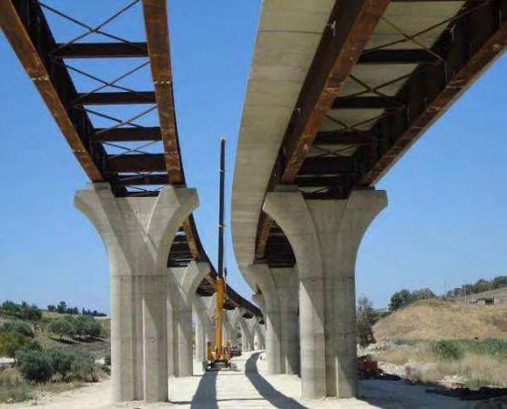 Viadotto a carreggiate separate 1° lotto SS640