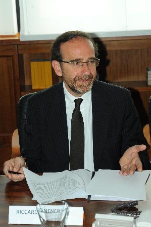 Riccardo Nencini Vice Ministro delle Infrastrutture e dei Trasporti