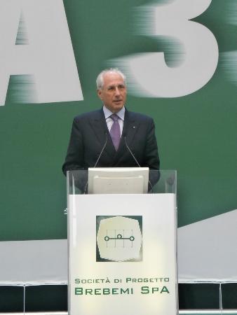 Apertura Brebemi - intervento Pietro Ciucci
