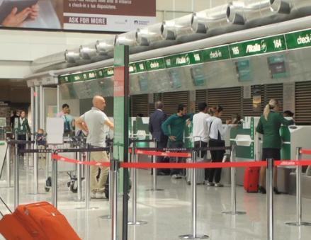 Interno aeroporto