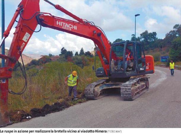 Foto lavori A19 Himera