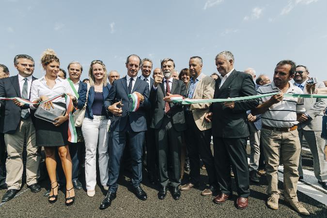 Taglio del nastro A31 Valdastico Sud 31 agosto 2015