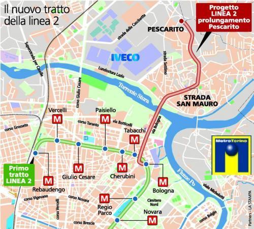 Metro linea 2 Torino