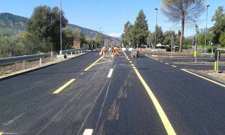 cantonieri al lavoro