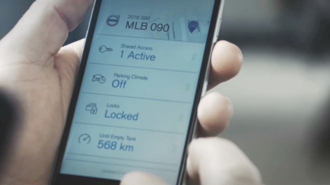 app per smartphone auto keyless
