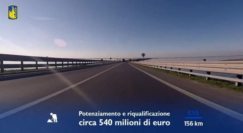 Potenziamento e la riqualificazione dell'itinerario E55 Cesena-Mestre