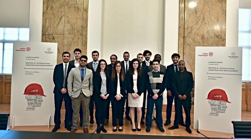 Il master Salini-Politecnico per progettare grandi opere