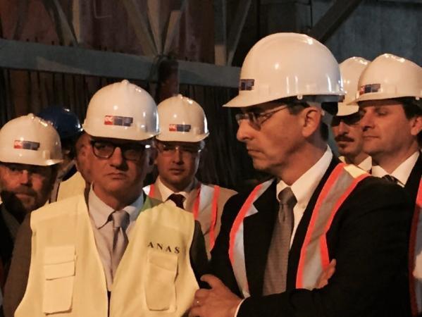Sicilia, Anas: avanti i lavori per la nuova statale 640 "Degli Scrittori", giù il diaframma della galleria San Filippo