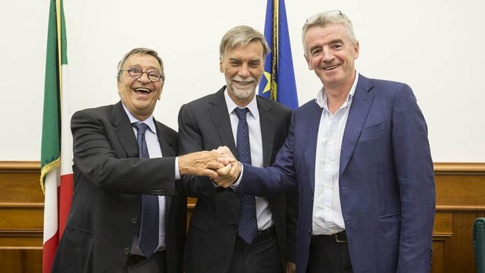 Trasporto Aereo, presentato al Mit il piano industriale Ryanair 2017