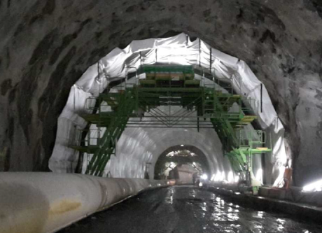 Strada statale 38 "dello Stelvio", Anas: abbattuto ultimo diaframma galleria "Paniga" a Morbegno