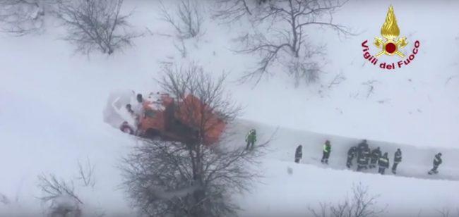 Rigopiano: parlano Di Donato e Coppolino, gli autisti della turbina Anas