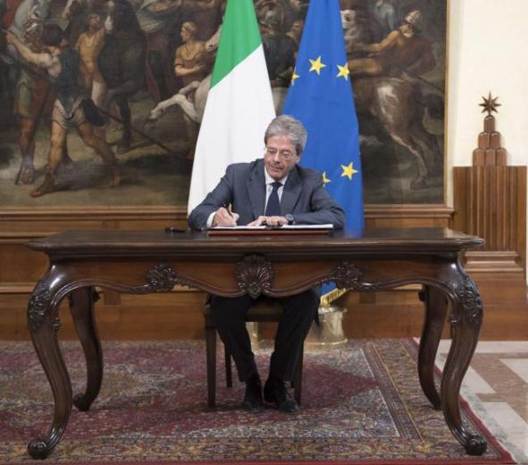 Gentiloni: Al via investimenti per 47 mld in 15 anni nelle infrastrutture