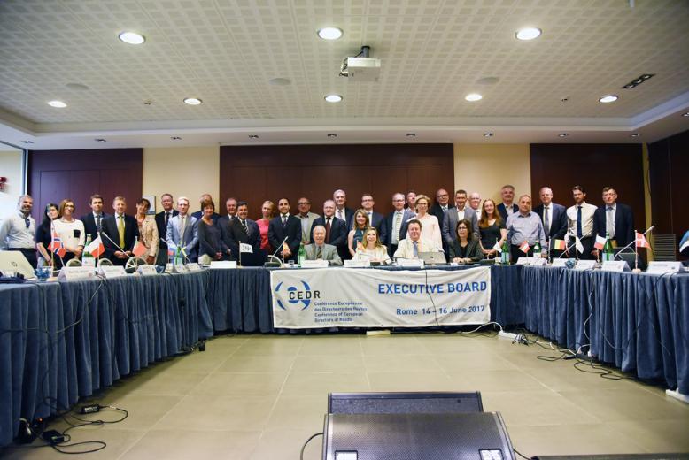 Concluso a Roma il 42° meeting dell'Executive Board del CEDR