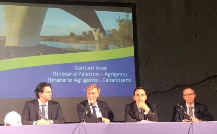Sicilia: sopralluogo del Ministro sui principali cantieri dell'isola