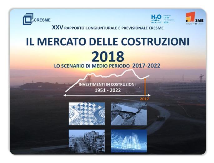 Per le costruzioni il 2018 sarà l'anno della ripresa
