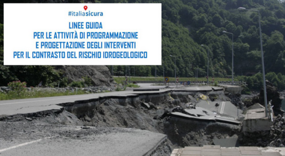 Appalti, pronte le linee guida per la progettazione contro il dissesto
