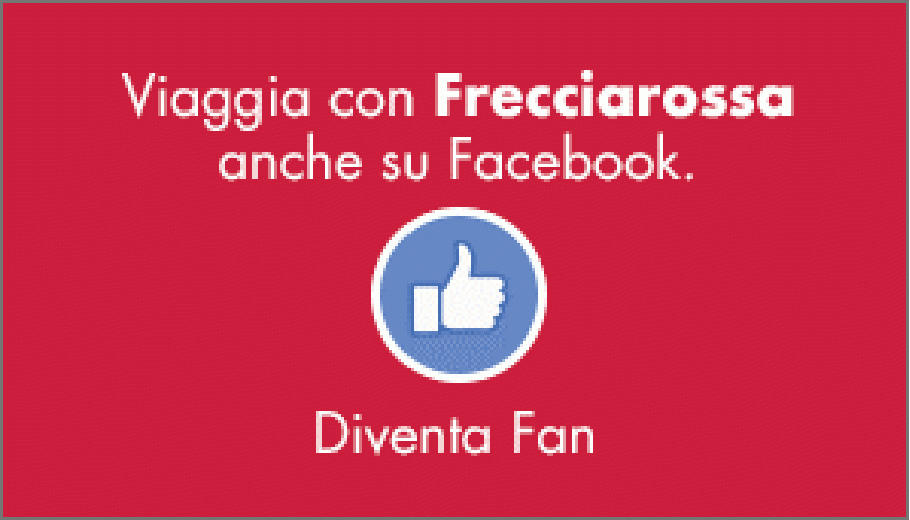 Frecciarossa viaggia con voi anche su Facebook