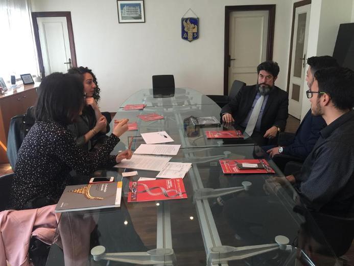 Visita degli allievi del Corso di Infombilità e Infrastrutture Logistiche, ITS Pegasus di Polistena (RC) presso la sede del Coordinamento Calabria di Catanzaro