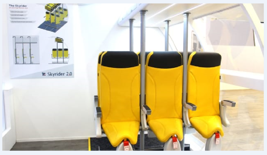 volare in piedi -  Aviointeriors di Latina