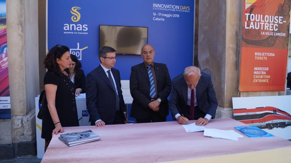 Anas, CAS E Caronte: firmato un protocollo per l'efficientamento dei flussi di traffico nello stretto di Messina