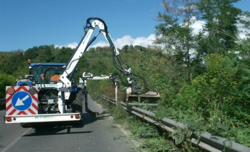 manutenzione verde stradale